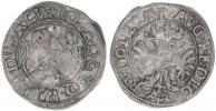 1/2 Batzen 1591 s titulem Rudolfa II.