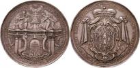 Nesign. - medaile na holdování v Sedmihradsku 1741 -