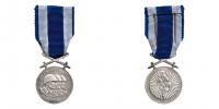 Stříbrná vojenská medaile Za zásluhy - pražské vydání