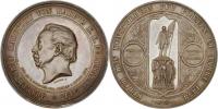 Seidan - AR medaile na odhalení pomníku v Praze 1858