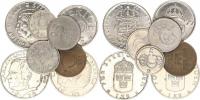 Konvolut 8 ks mincí: 1 Krona 1971
