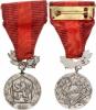 Medaile "Za zásluhy o obranu vlasti" Ag II. vyd. punc v ploše VM IV/43 Nov.144