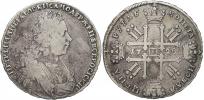 Petr II. (1727-30). Rubl 1728 Moskva (27,91 g). Uzd.-0660, Bitkin2-53