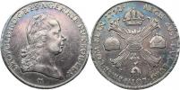 Tolar křížový 1792 M         "R"_hr. ražbou