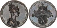 Medaile 1836 na pražskou korunovaci Marie Anny Cu 46 mm
