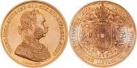 Krauss a Leisek - medaile na 40 let vlády 1888 -