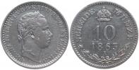 10 Krejcar 1863 A