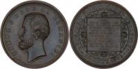 Karol I. - AE medaile na královskou proklamaci 1881 -