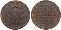 Žeton na nezávislost Namurur 1790#Br