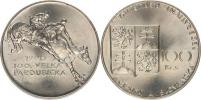 100 Kčs 1990 - Velká pardubická  (Federální znak)