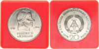 20 M 1972 A - Friedrich v.Schiller        KM 40   +certifikát