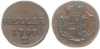 Cu Haléř 1799 H