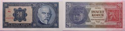 20 Kč 1926