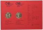 Karta (certifikát) pro minci 2500 Kč 1996 - tolar Moravských stavů