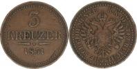 3 kr. 1851 - chybí značka (A?)_vada stř.