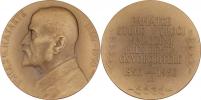 Fischer - větší medaile na 100.výročí narození 1950 -