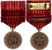 Pamětní medaile "25. výročí Vítězného února" VM IV/57 Nov. 173 +malá stužka orig. etue
