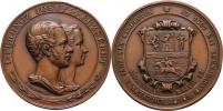 Radnitzky - medaile na návštěvu Kumánského kraje 1857