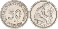 50 Pfennig 1949 G - Bank Deutscher Länder KM 104