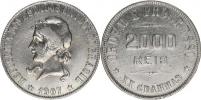 2000 Reis 1907            KM 508     Ag 900  20