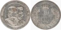 2 Tolar (3-1/2 Gulden) 1872 B - zlatá svatba        KM 1231.1   3