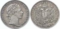 10 kr. 1855 A        "R"