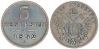 3 Centesimi 1852 V - IMPERO AUSTRIACO