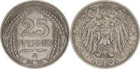 25 Pfennig 1910 A KM 18