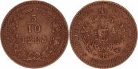 5/10 kr. 1885 b.zn.