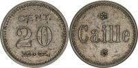 20 Cent b.l. / CAILLE Ni 21 mm "RR"
