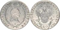 20 kr. 1820 A       "sbírkový"_nep. rys.