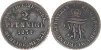 2 Pfennige 1872 B          KM 316