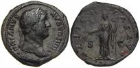 Hadrianus (117-138). As. FELICITAS AVG. RIC-803
