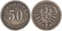 50 Pfennig 1875 D