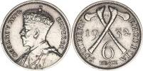 6 Pence 1932 K.G          Ag 925           KM 2