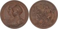 Scharff - AE medaile na svatbu v Ischlu 31.VII.1890 -