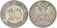 10 Pfennig 1909 E