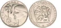 25 Kčs 1965 - 20. výr. osvobození