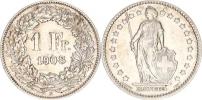1 Francs 1908 B
