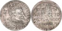 III groš 1595 Riga