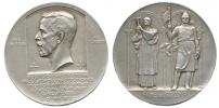 Gustav V. - pamětní medaile na 100 let ústavy