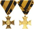 Vojenský služební kříž 1 tř. pro poddůstojníky za "XII" služebníc