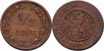 1/2 Cent 1883