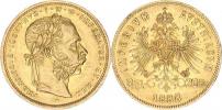 8 Florin = 20 Franken 1888 b.zn. 6