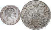 Tolar konvenční 1853 B       "sběrtelská KOPIE"  s opisem na hran
