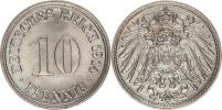 10 Pfennig 1914 F     "sbírkový stav"
