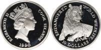 10 Dollars 1990 - ohrožený živočich