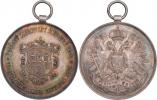 Pražský záchranný sbor - II.typ - stříbrná medaile