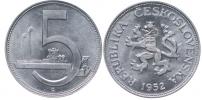 5 Koruna 1952 - nevydaná_původní ražba   R!