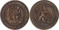 Karel IV. - Ae medaile na opravu Karlova mostu 1857 -